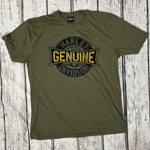 Harley-Davidson Arizona Motorcycle Biker Crewneck Tshirt Mens - Picture 1 of 7